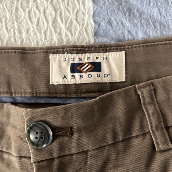 Joseph Abboud Olive Green Men's Chino Pants, size 34x32 - Picture 3 of 5